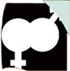 man/woman logo